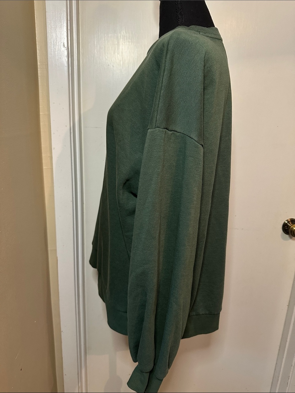 Pilcro Green Oversized Crewneck Sweatshirt M - Picture 5 of 6